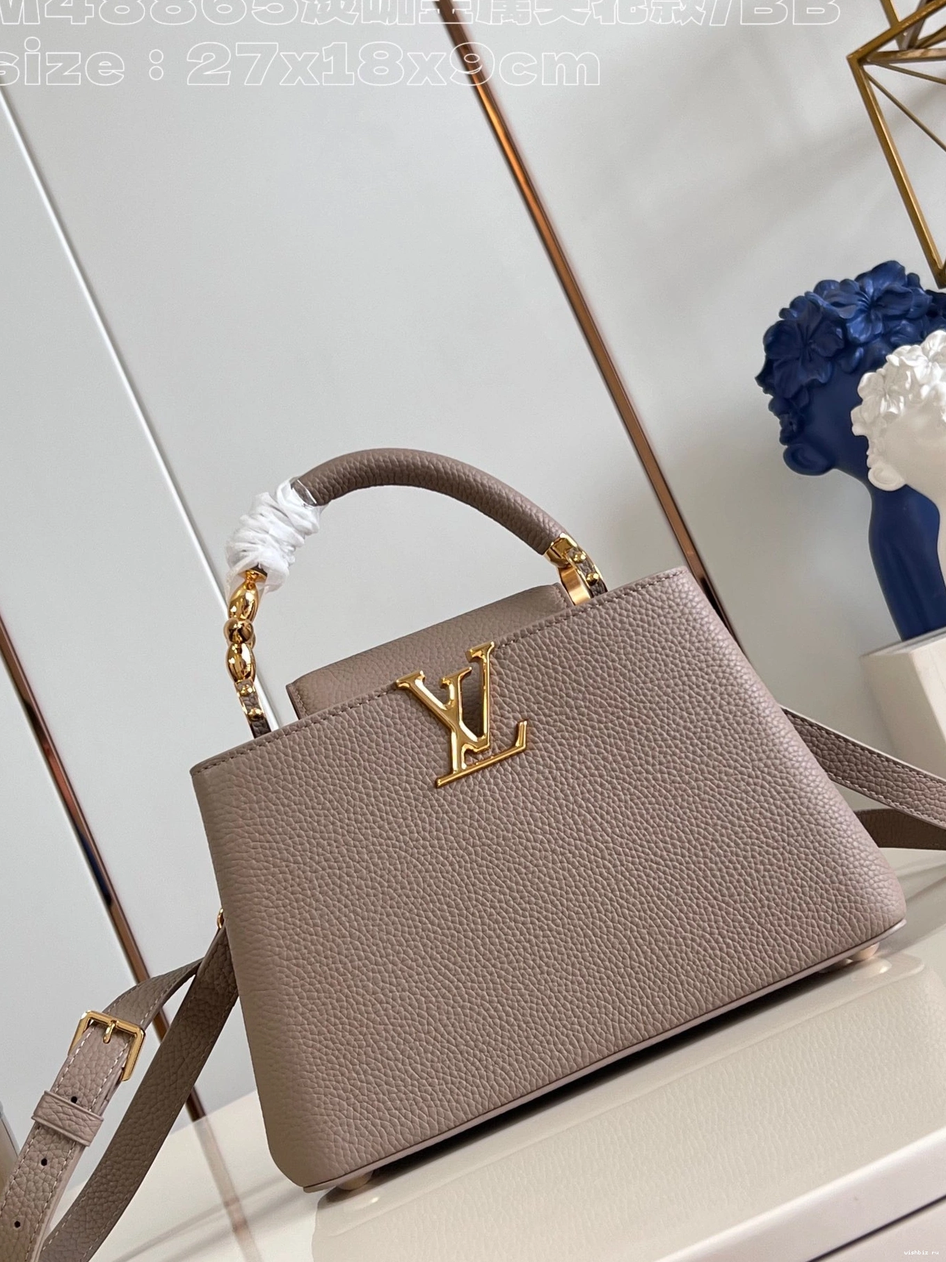 WIS BB-27*18*9CM CAPUCINES VUITTON LOUIS 0103